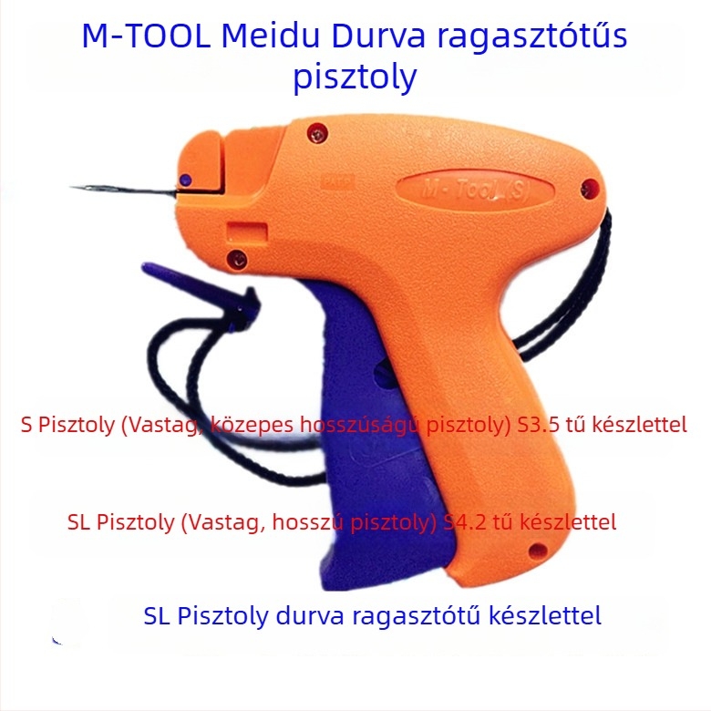 Meidu M-TOOL X ruhacímke pisztoly ragasztó tűvel