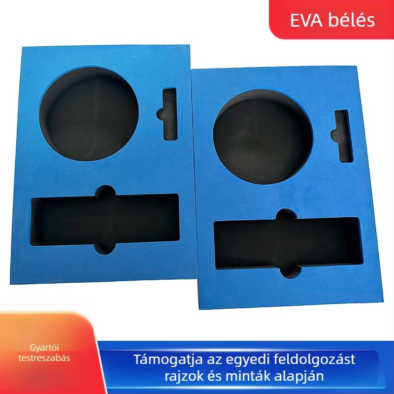 EVA gravírozó eszközök tároló doboza ütéscsillapítással, ütközés elleni védelemmel és antistatikus belső betéttel