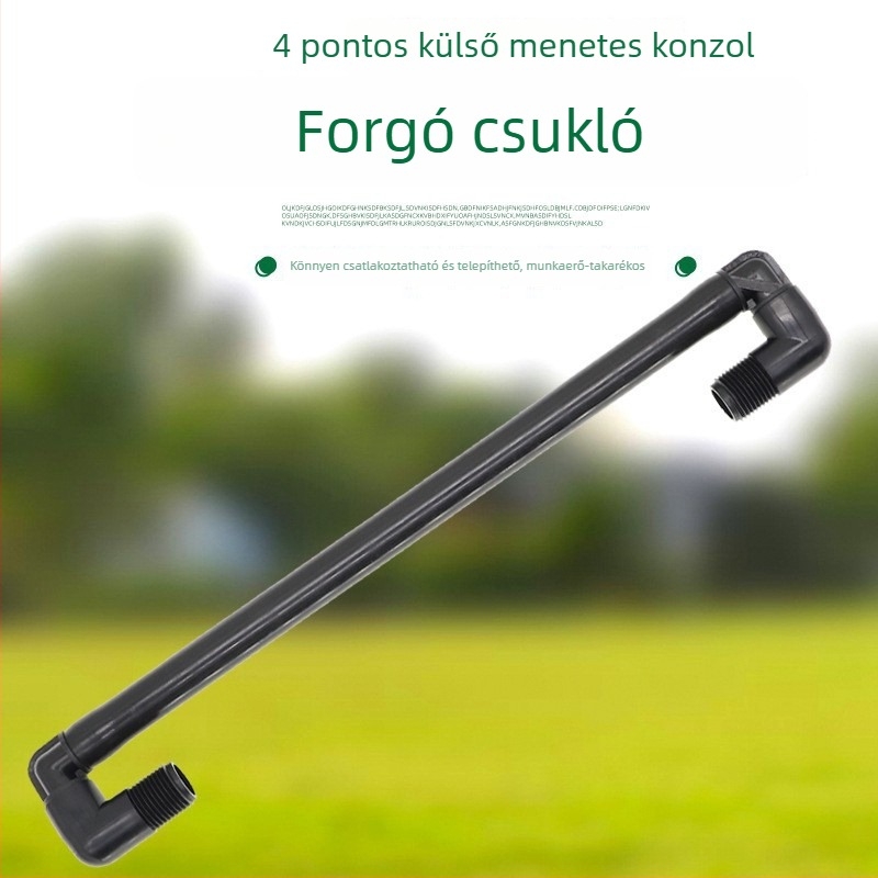 Qianqiu E univerzális forgócsatlakozó a föld alatti gyep öntözéséhez, külső menet 1/2 in és 3/4 in