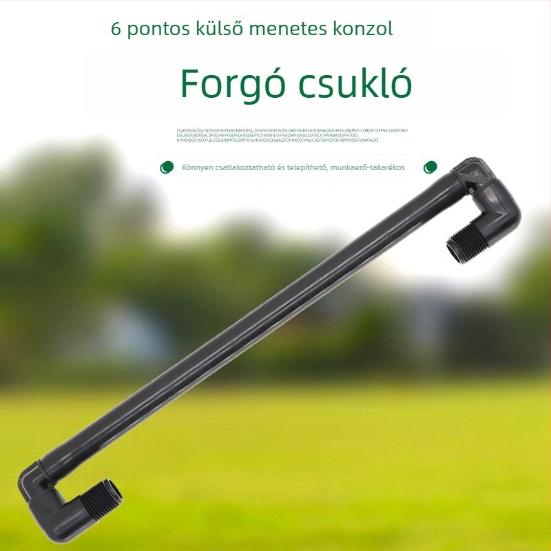 Qianqiu E univerzális forgócsatlakozó a föld alatti gyep öntözéséhez, külső menet 1/2 in és 3/4 in
