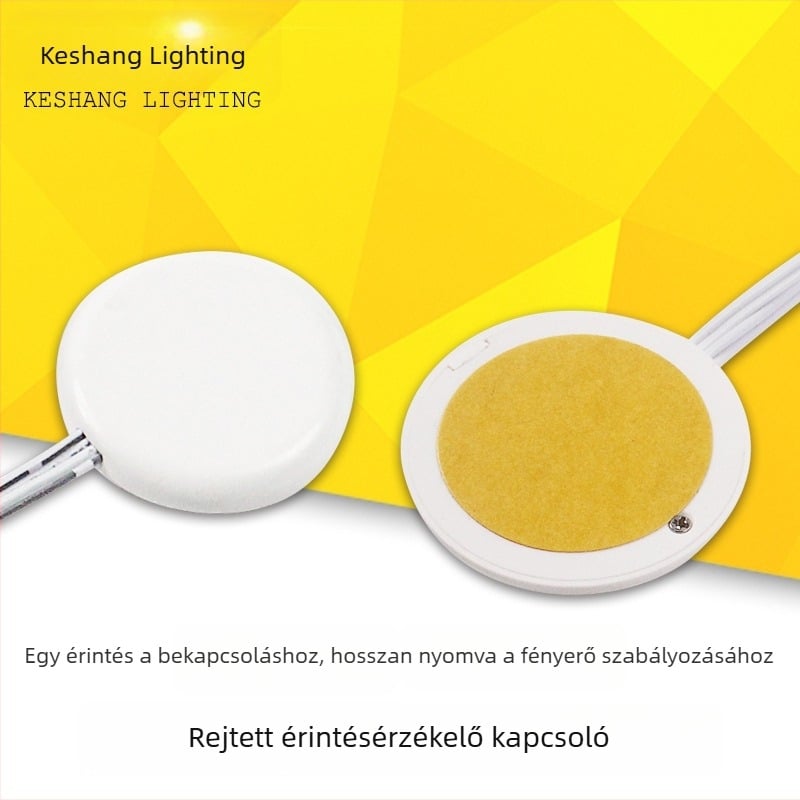 Rejtett érintéses kapcsoló okos otthoni világításhoz