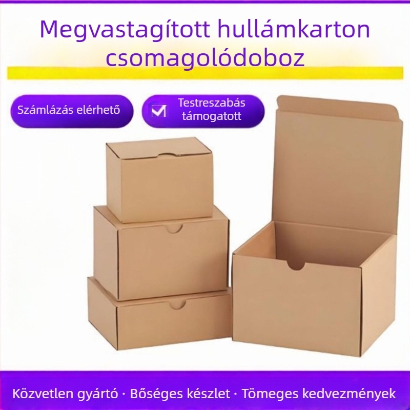 Egyedi készítésű csomagoló dobozok hullámkartonból, színes dobozok, ajándék dobozok fehérneműk, ruházat és kozmetikumok számára, kartondobozos nyomtatás