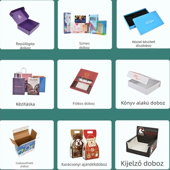Személyre szabott színes csomagoló doboz fehérneműkhöz és ruházathoz, T2 papírdoboz, hullámkarton kraft papírból készült doboz logónyomással