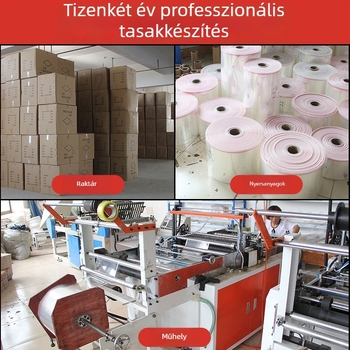 Átlátszó önzáró OPP zacskó ruházati csomagoláshoz