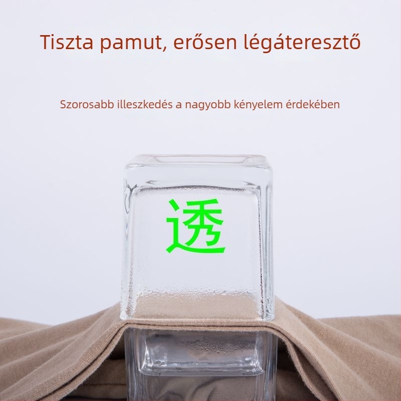 Plusz méretű férfi pamut laza rövidnadrág, nyárra