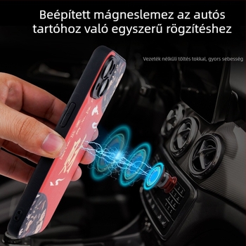 iPhone-hoz készült műbőr tok kínai stílusban