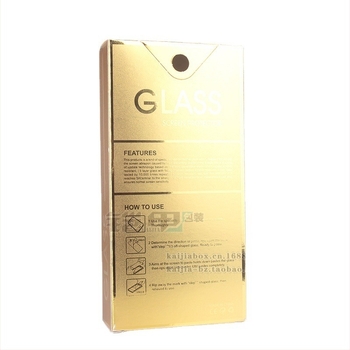iPhone 13 mini matt UV nyomtatott csomagolópapír zacskó, edzett film modell HAOY-458