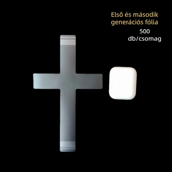 Bluetooth fejhallgató – kereszts alakú védőfilm, generációk 2–4, matt csomagolófilm