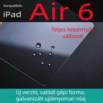 OneGano edzett üveg képernyővédő iPad Air 6 (11 hüvelykes) számára, kompatibil Air 5-tel és Air 4-gyel