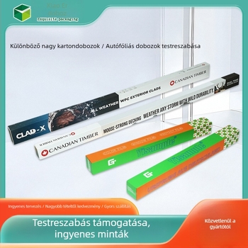 Színes dobozok és kartondobozok nyomtatható logóval, különböző méretek, autófilmes csomagolás, hosszú csíkos megerősített kartondobozok, kis sorozatú csomagoló dobozok