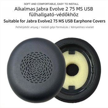 Kicserélhető fülbetét a Jabra Evolve2 75 + 75 MS UC fejhallgatóhoz