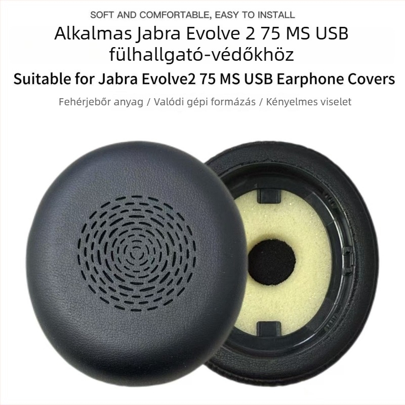 Kicserélhető fülbetét a Jabra Evolve2 75 + 75 MS UC fejhallgatóhoz