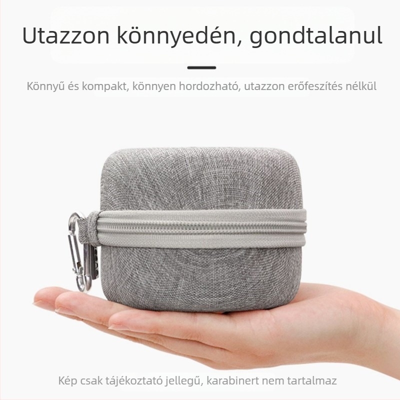 Kör alakú EVA fülhallgató tároló doboz