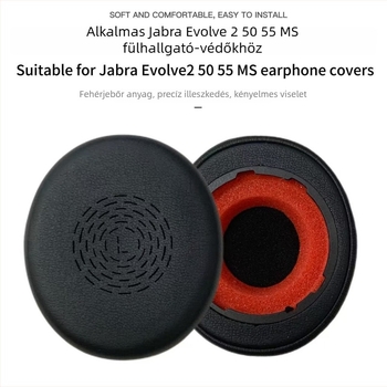 Jabra Evolve2 50/55 MS fülpárnák bőrből