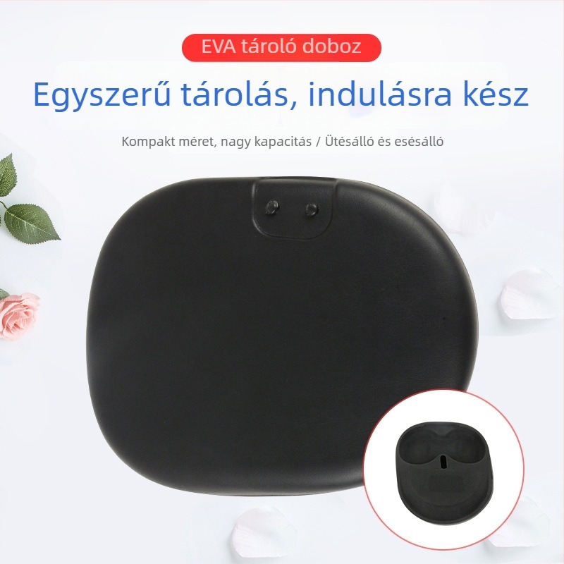 EVA fülhallgató tároló doboz vezeték nélküli Bluetooth fülhallgatókhoz, ütésálló és leesésbiztos, merevlemez-szervező, testreszabás