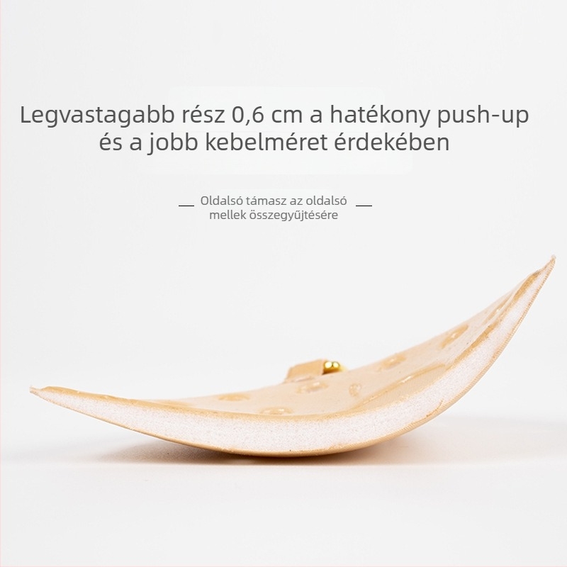 Légáteresztő mangó alakú szilikon melltapasz esküvői ruhához, vállpánt nélküli, láthatatlan push-up melltartó