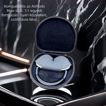 AirPods Max és Sony WH-1000XM3/ XM4 fejhallgatók védő tároló tokja