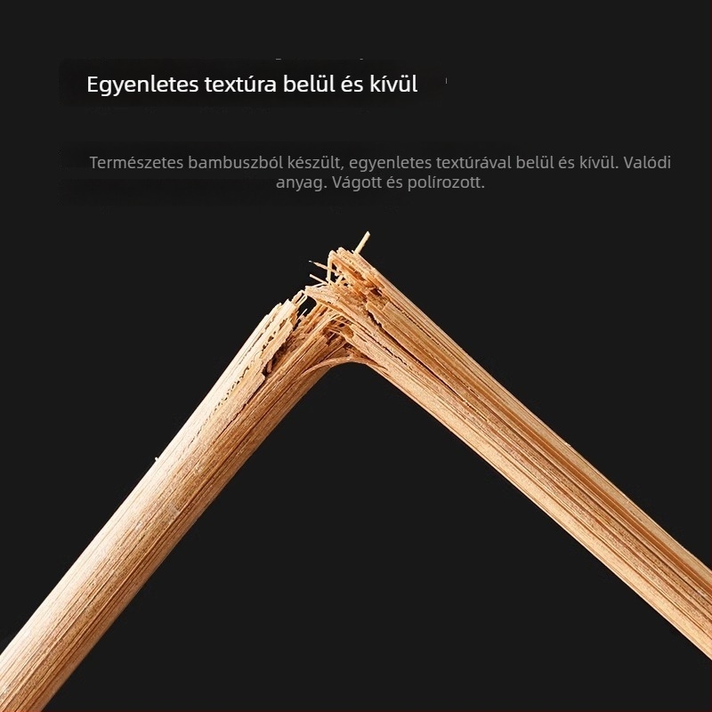 Egyszer használatos bambusz chopsticks, festék és viasz nélkül, egyedi csomagolásban, take-away és gyorséttermi használatra, otthoni és kereskedelmi célokra, biológiailag lebomló