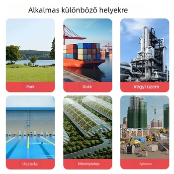 Kültéri vízálló kapcsolódoboz gombbal, esőálló panel egyszeres és kettős vezérléssel, falra szerelve, ipari tápegységgel