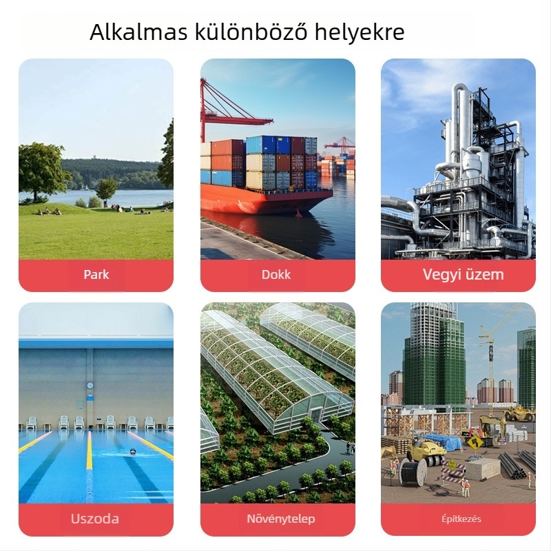 Kültéri vízálló kapcsolódoboz gombbal, esőálló panel egyszeres és kettős vezérléssel, falra szerelve, ipari tápegységgel