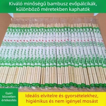 Egyszer használatos bambusz evőpálcikák – nagykereskedelem