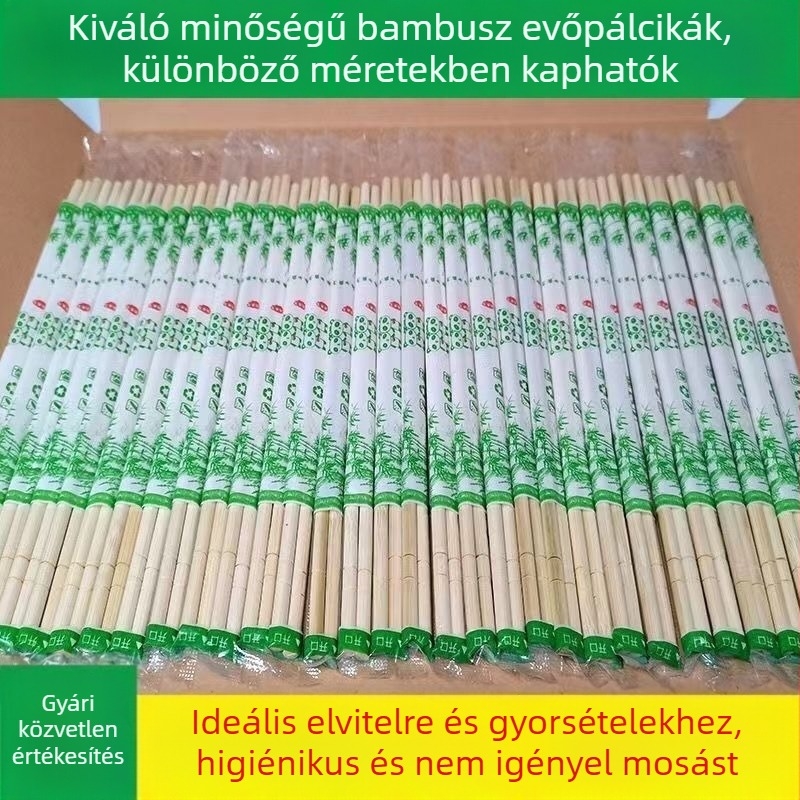 Egyszer használatos bambusz evőpálcikák – nagykereskedelem