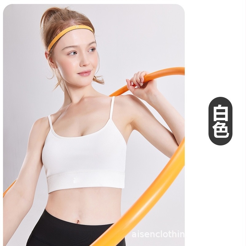 Új stílusú női halter-neck sportmelltartó, gyönyörű hátsó dizájnnal, párnázott a mellekhez, jógaedzéshez