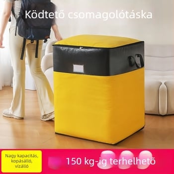 Nagy kapacitású költöztető táska, vastag szövésű tároló- és válogatótáska logisztikához