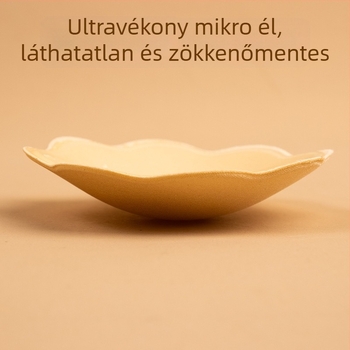 Láthatatlan vékony mellbimbó tapaszok, kis méretű mellekhez, hátul kivágott ruhához