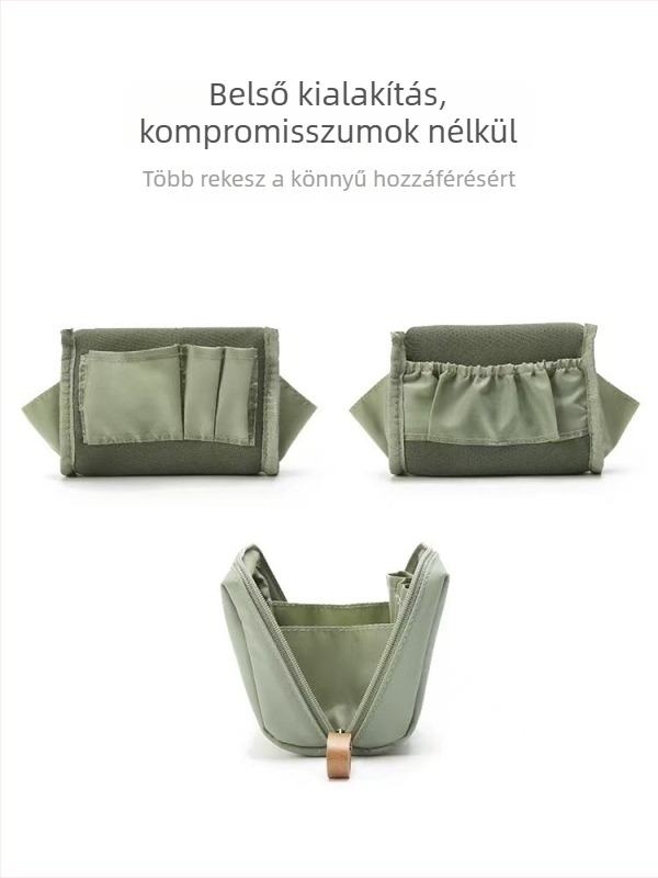 Személyre szabott sminkes táska mintával, kompakt mini utazótáska rúzsok tárolására