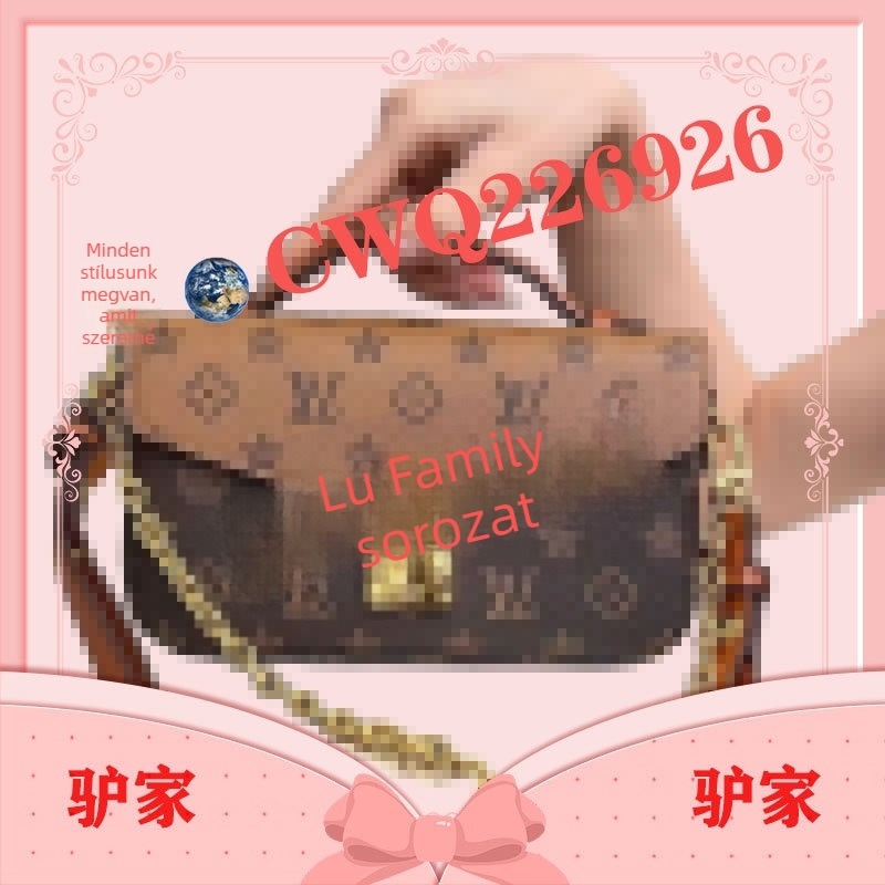 Louis Trumpchi Monogram Sorozat Nagy Kapacitású Tote, Messenger és Saddle Táska – Kézben, vállon és crossbody