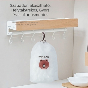 Rugalmas fóliafedők hűtőszekrényhez, szakadásmentes, egyszer használatos, élelmiszer-minőségű, hűtőspecifikus, keresztszennyezés elleni védelem, konyhai edények porvédőfedője, testreszabható