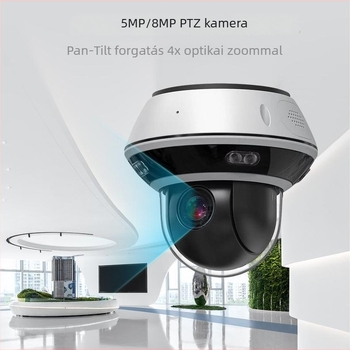 Fém robbanásbiztos PTZ dóm kamera PoE-vel, 4x zoom, infravörös éjjellátás, 8 MP HD