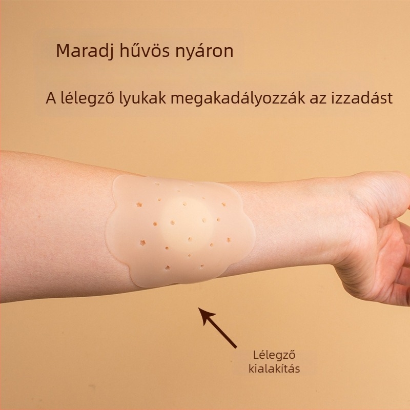Szilikon melltapasz, szilva virág formájú, légáteresztő, varratmentes, ultra vékony, láthatatlan areola fedése