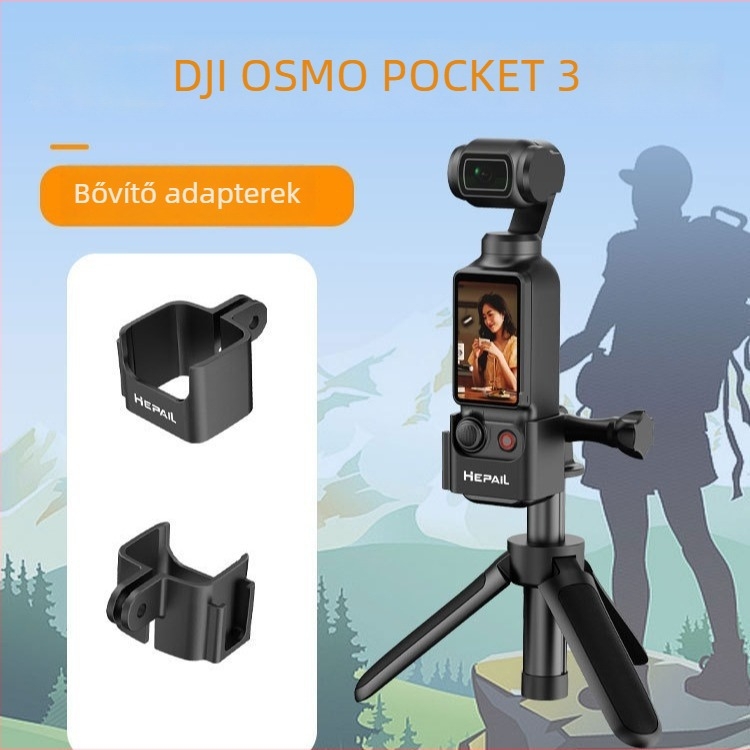 Hepail műanyag bővítő adapter DJI Osmo Pocket 3 gimbalhoz, fix keret
