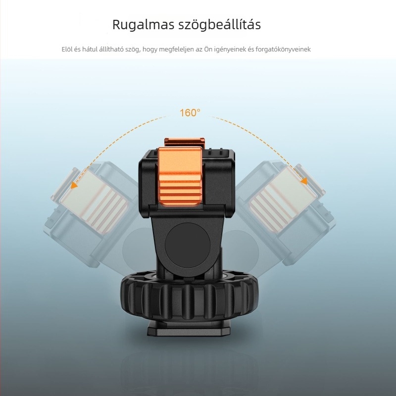 Action6 kettős mágneses gimbal az Osmo Nano alaphoz, billentés beállítása és hideg/meleg cipőre történő rögzítés