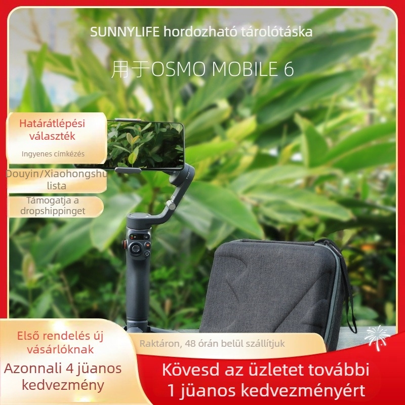 Osmo Mobile 6 gimbal védőtok készlet kiegészítőkkel és tároló táskával