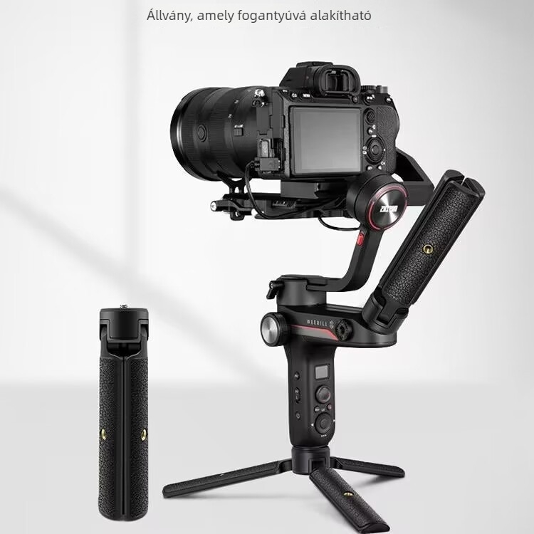 SLR fényképezőgép trípó hordozható fogantyúval, teherbírás 10 kg-ig, kompatibilis a Zhiyun Crane stabilizátorral, univerzális tartozék