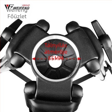 Weifeng WF718 professzionális hidraulikus pan-tilt állvány DSLR fényképezéshez, 1,8 m