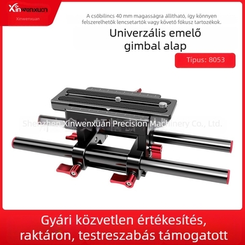 Xin Wenxuan 8053 DSLR 5D II pan-tilt sínkészlet, vezetékalap, követőfókusz és fényvédő