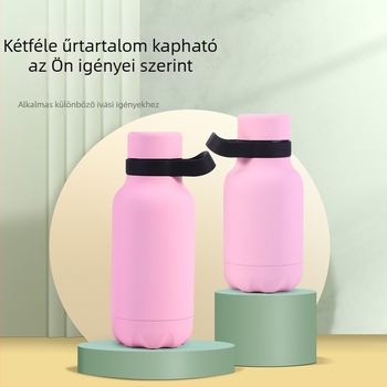Testreszabható 304 rozsdamentes acél termosz pohár, vákuumszigetelés, hordozható autóhoz