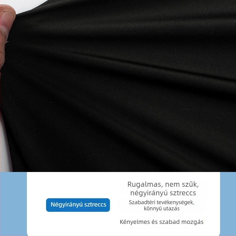Gyerekeknek szóló rövid ujjú ice silk anyagú póló, gyorsan száradó, légáteresztő hálóval, nyárra
