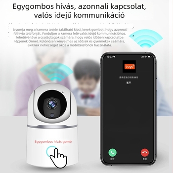 Tuya AI Okos Otthon Wi-Fi PTZ Megfigyelő Kamera