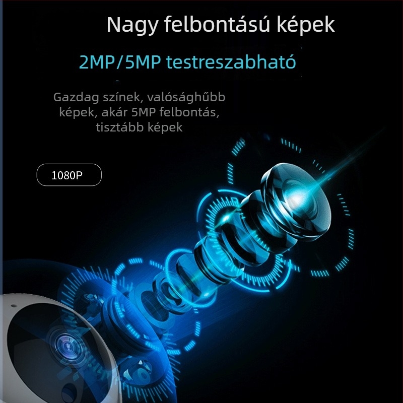 Tuya AI Okos Otthon Wi-Fi PTZ Megfigyelő Kamera