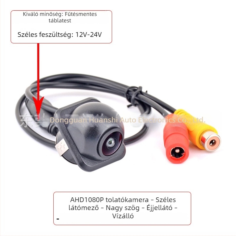 AHD1080P hátsó kamera képmodul HD éjjellátással, vízálló, alacsony hőmérsékletű tápegység