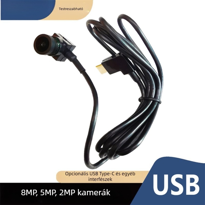 USB-kamera arcfelismeréssel, QR-kódolvasással és hozzáférés-ellenőrzéssel, megfigyeléssel (4K/5MP/1080P HD)
