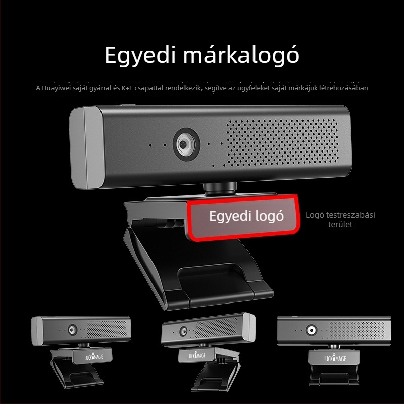 HD USB webkamera beépített mikrofonnal, asztali PC-hez és noteszgéphez