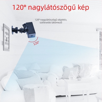 WD9 Eye Fan WiFi kamera hosszú ideig tartó felvétellel, éjszakai látással, széles látószöggel, távoli hotspot automatikus váltással