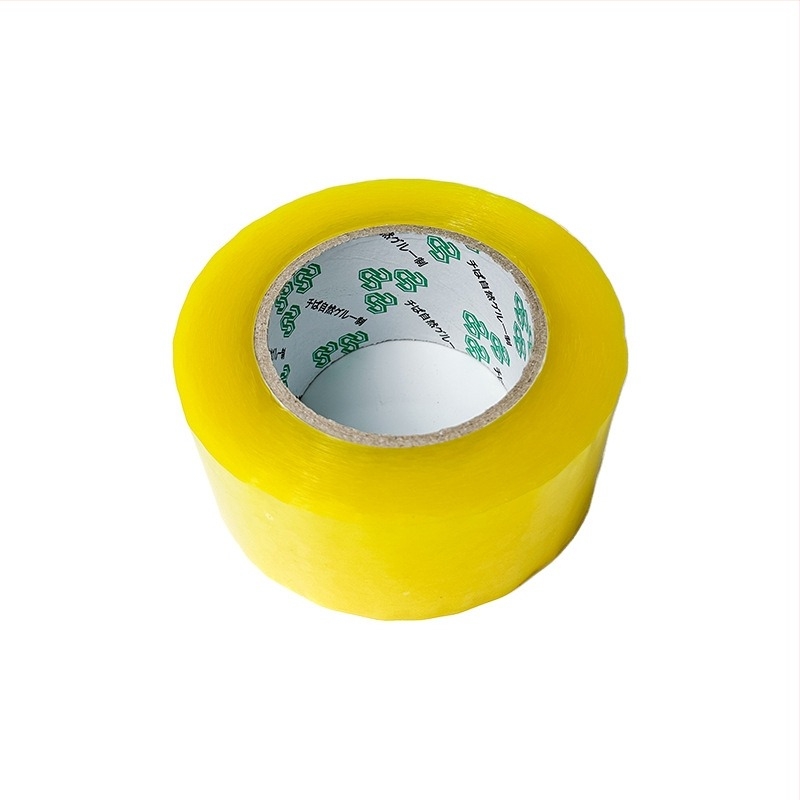 Átlátszó csomagoló szalag dobozok zárására, 55 mm × 100 m, 1,6 mm vastagság, BOPP, vízoldékony ragasztó