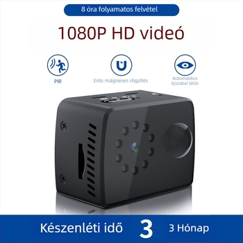 MD20 vezeték nélküli megfigyelő kamera, 1080p felbontás, PIR mozgásérzékelő és éjszakai látás
